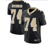 Men's New Orleans Saints #74 Jermon Bushrod Black Vapor Limited Stitched Jersey Men's New Orleans Saints #74 Jermon Bushrod Black Vapor Limited Stitched Jersey