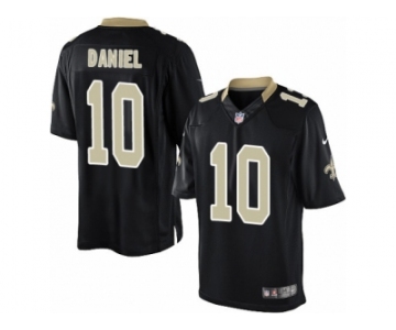 Men's Nike New Orleans Saints #10 Chase Daniel Limited Black Team Color NFL Jersey