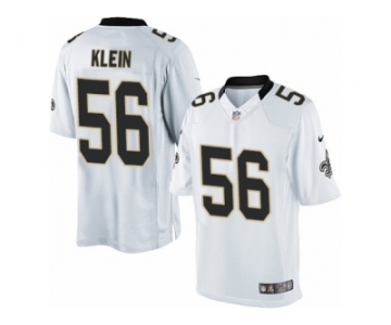 Men's Nike New Orleans Saints #56 A.J. Klein Limited White NFL Jersey