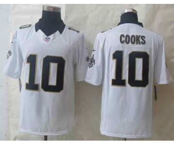 nike nfl jerseys new orleans saints #10 cooks white[nike Limited][cooks]