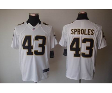 nike nfl jerseys new orleans saints #43 sproles white[nike limited]