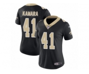 Women's Nike New Orleans Saints #41 Alvin Kamara Limited Black Team Color NFL Jersey