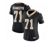 Women's Nike New Orleans Saints #71 Ryan Ramczyk Vapor Untouchable Limited Black Team Color NFL Jersey