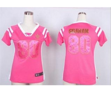 nike women nfl jerseys new orleans saints #80 graham pink[fashion Rhinestone sequins]