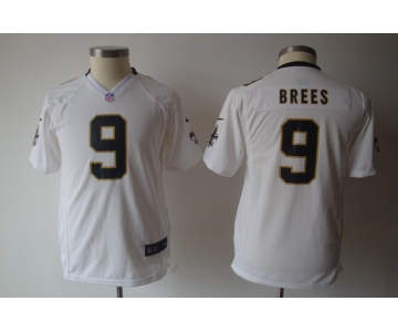 nike women nfl jerseys new orleans saints #9 brees white[nike]