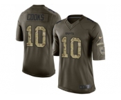 Youth Nike New Orleans Saints #10 Brandin Cooks Green Salute to Service Jerseys