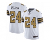 Youth Nike New Orleans Saints #24 Kyle Wilson Limited White Rush NFL Jersey