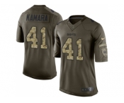 Youth Nike New Orleans Saints #41 Alvin Kamara Green Stitched NFL Limited 2015 Salute to Service Jersey