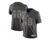 Youth Nike New Orleans Saints #48 Vonn Bell Gray Static NFL Vapor Untouchable Limited Jersey