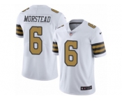 Youth Nike New Orleans Saints #6 Thomas Morstead Limited White Rush NFL Jersey