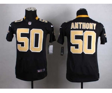 nike youth nfl jerseys new orleans saints #50 anthony black[nike]