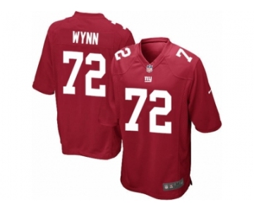 Men Nike New York Giants #72 Kerry Wynn Game Red Alternate NFL Jersey
