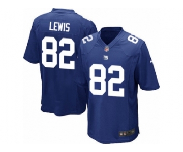 Men's Nike New York Giants #82 Roger Lewis Game Royal Blue Team Color NFL Jersey
