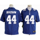 nike nfl jerseys new york giants #44 bradshaw blue[game]