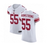 Men's Nike New York Giants #55 Ray-Ray Armstrong White Vapor Untouchable Elite Player NFL Jersey