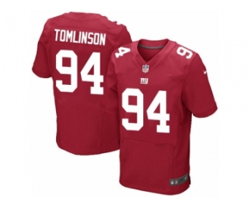 Men's Nike New York Giants #94 Dalvin Tomlinson Elite Red Alternate NFL Jersey