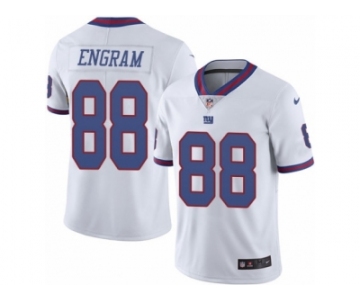 Nike Giants #88 Evan Engram White Men's Stitched NFL Limited Rush Jersey