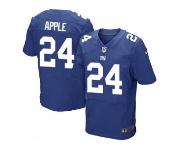 Nike New York Giants #24 Eli Apple Royal Blue Team Color Men's Stitched NFL Elite Jersey