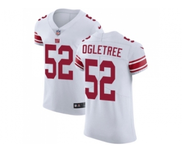 Nike New York Giants #52 Alec Ogletree White Men Stitched NFL Vapor Untouchable Elite Jersey