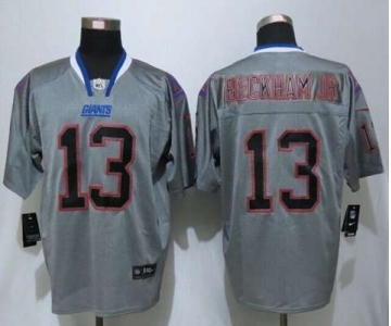 nike nfl jerseys new york giants #13 bedkhamjr grey[Elite lights out]