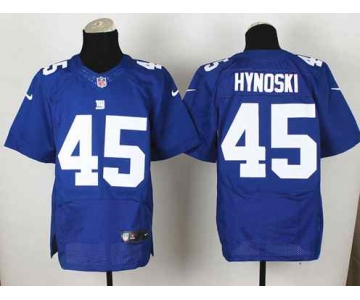 nike nfl jerseys new york giants #45 hynoski blue[Elite]