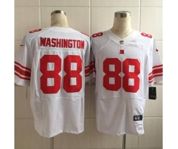 nike nfl jerseys new york giants #88 washington white[Elite][washington]