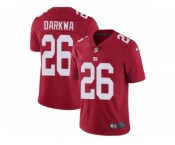 Men Nike New York Giants #26 Orleans Darkwa Red Alternate Vapor Untouchable Limited Player NFL Jersey