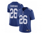 Men Nike New York Giants #26 Orleans Darkwa Royal Blue Team Color Vapor Untouchable Limited Player NFL Jersey