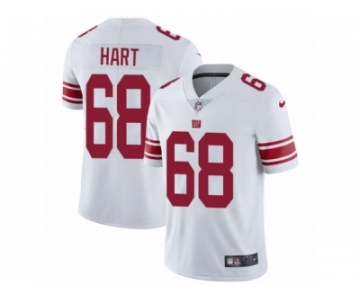 Men Nike New York Giants #68 Bobby Hart White Vapor Untouchable Limited Player NFL Jersey