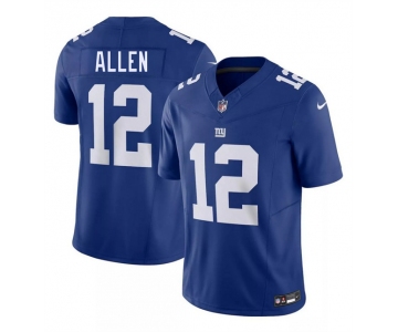 Men's New York Giants #12 Brandon Allen Blue 2026 F.U.S.E. Vapor Untouchable Limited Football Stitched Jersey