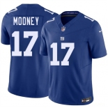 Men's New York Giants #17 Darnell Mooney Blue 2026 F.U.S.E. Vapor Untouchable Limited Football Stitched Jersey
