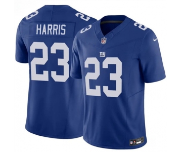 Men's New York Giants #23 Najee Harris Blue 2026 F.U.S.E. Vapor Untouchable Limited Football Stitched Jersey