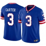 Men's New York Giants #3 Abdul Carter Blue 2026 Classic Vapor Untouchable Limited Stitched Jersey
