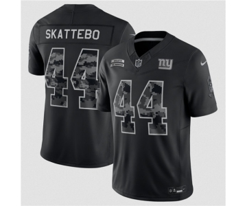 Men's New York Giants #44 Cam Skattebo Black F.U.S.E. 2026 Salute to Service Limited Football Stitched Jersey