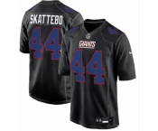 Men's New York Giants #44 Cam Skattebo Black Vapor Limited Stitched NFL Jersey