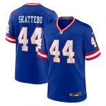 Men's New York Giants #44 Cam Skattebo Royal Vapor Limited Stitched Football Jersey