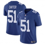 Men's New York Giants #51 Abdul Carter Blue 2025 Vapor Untouchable Limited Football Stitched Jersey Men's New York Giants #51 Abdul Carter Blue 2025 Vapor Untouchable Limited Football Stitched Jersey