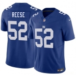 Men's New York Giants #52 Arvell Reese Blue 2026 Draft F.U.S.E. Vapor Untouchable Limited Football Stitched Jersey