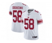 Men's Nike New York Giants #58 Owa Odighizuwa Vapor Untouchable Limited White NFL Jersey