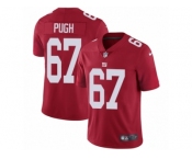 Men's Nike New York Giants #67 Justin Pugh Vapor Untouchable Limited Red Alternate NFL Jersey