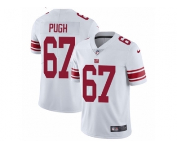 Men's Nike New York Giants #67 Justin Pugh Vapor Untouchable Limited White NFL Jersey