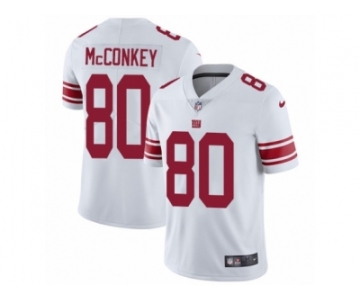 Men's Nike New York Giants #80 Phil McConkey Vapor Untouchable Limited White NFL Jersey