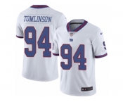 Men's Nike New York Giants #94 Dalvin Tomlinson Limited White Rush NFL Jersey