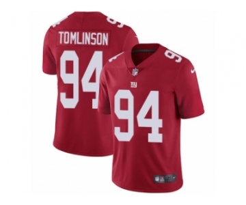 Men's Nike New York Giants #94 Dalvin Tomlinson Vapor Untouchable Limited Red Alternate NFL Jersey