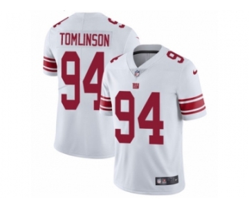 Men's Nike New York Giants #94 Dalvin Tomlinson Vapor Untouchable Limited White NFL Jersey