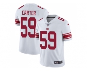 Nike New York Giants #59 Lorenzo Carter White Men Stitched NFL Vapor Untouchable Limited Jersey