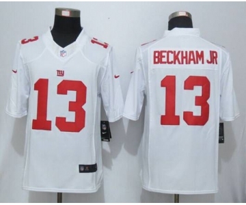 nike nfl jerseys new york giants #13 bedkhamjr white[nike Limited]