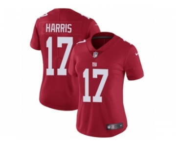 Women's Nike New York Giants #17 Dwayne Harris Vapor Untouchable Limited Red Alternate NFL Jersey