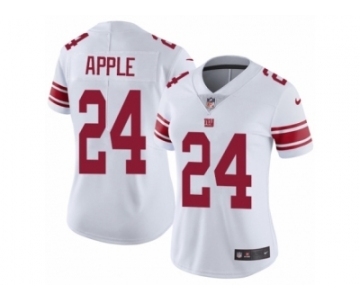 Women's Nike New York Giants #24 Eli Apple Vapor Untouchable Limited White NFL Jersey