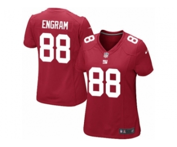 Women's Nike New York Giants #88 Evan Engram Limited Red Alternate NFL Jersey